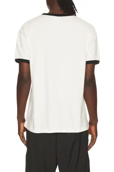 ANDERSSON BELL Essential ADSB Flocking Ringer T-Shirt | Thumbnail 2