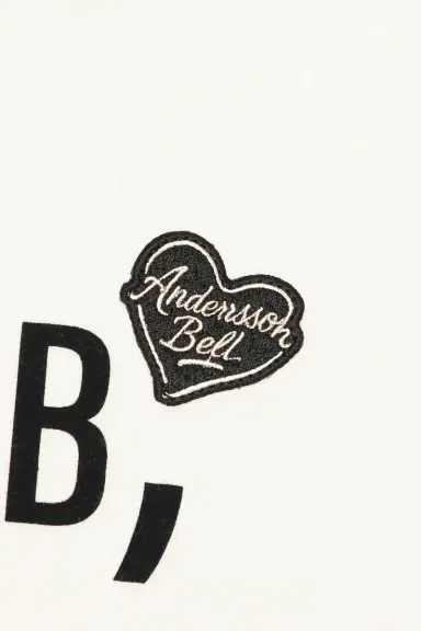 ANDERSSON BELL Essential ADSB Flocking Ringer T-Shirt | Thumbnail 5