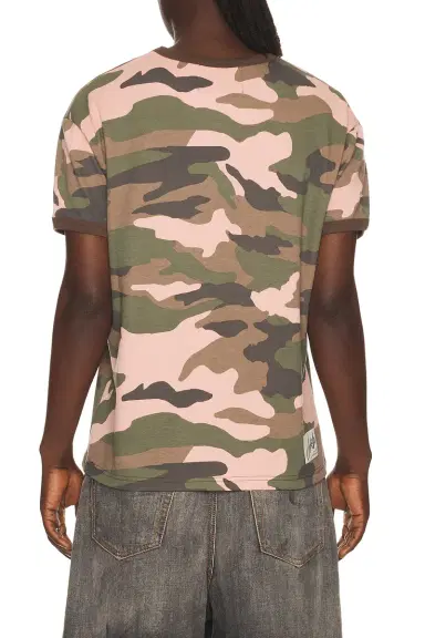Andersson Bell Essential Camouflage Ringer T-Shirt | Thumbnail 2