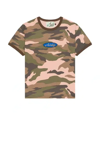 Andersson Bell Essential Camouflage Ringer T-Shirt | Thumbnail 4