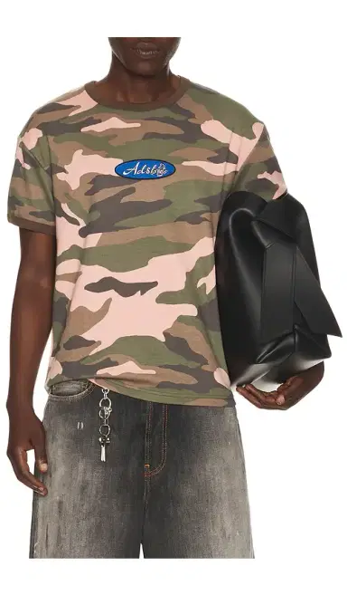 Andersson Bell Essential Camouflage Ringer T-Shirt | Thumbnail 6