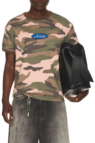 Andersson Bell Essential Camouflage Ringer T-Shirt | Thumbnail 1
