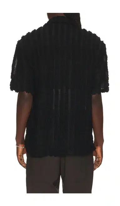 ANDERSSON BELL Kenley Knitted Open Collar Shirt | Thumbnail 7