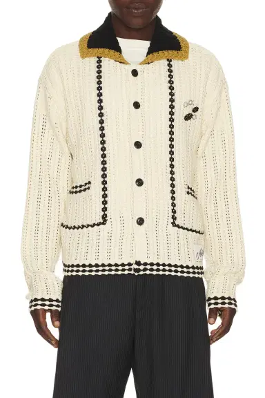 ANDERSSON BELL Unisex New Fantasia Collar Cardigan | Thumbnail 1 ANDERSSON BELL Unisex New Fantasia Collar Cardigan | Thumbnail 1