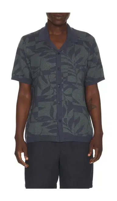 Marine Layer Ethan Sweater Button Down Shirt | Thumbnail 1