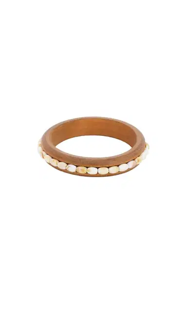 petit moments Wooden Beaded Cuff | Thumbnail 1 petit moments Wooden Beaded Cuff | Thumbnail 1