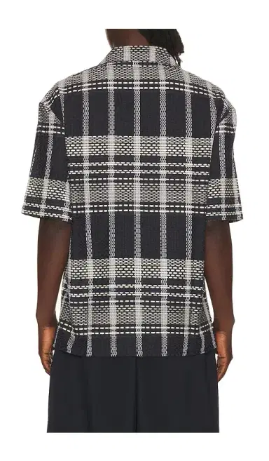 Krost Plaid Dash Bowling Shirt | Thumbnail 2