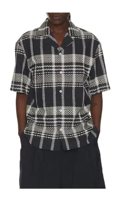 Krost Plaid Dash Bowling Shirt | Thumbnail 1