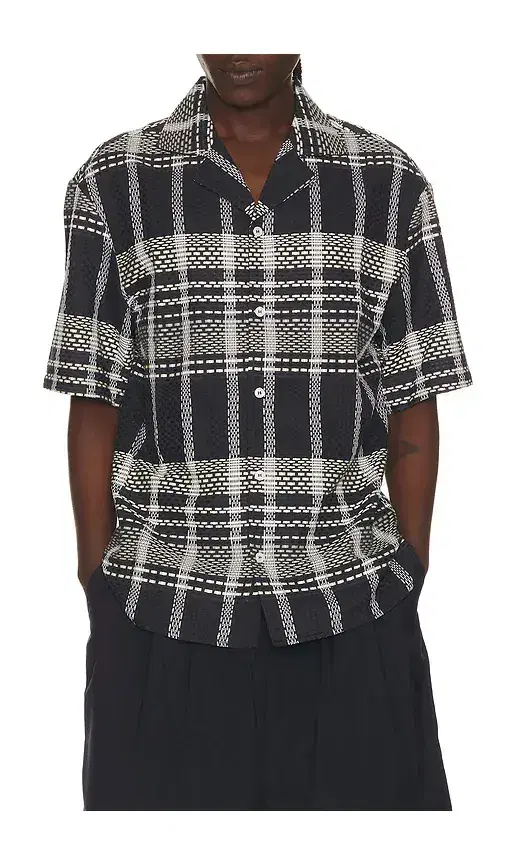 Plaid Dash Bowling Shirt