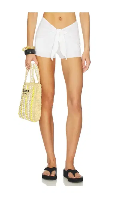 SKIMS Classic Cotton Cover-ups Short | Thumbnail 1