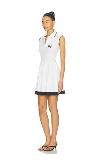 Khalhon Club Trim Pleated Dress | Thumbnail 2