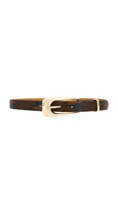 Ettika Brown Snake Signature Buckle Belt | Thumbnail 1 Ettika Brown Snake Signature Buckle Belt | Thumbnail 1