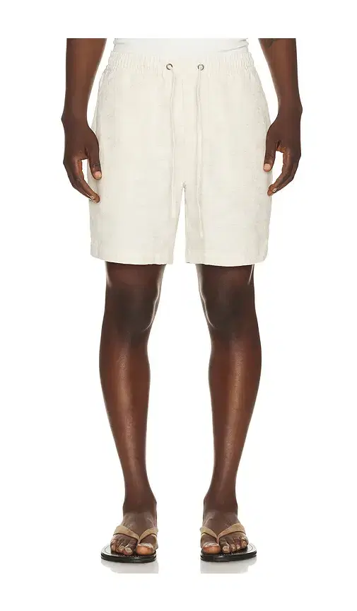 Marine Layer 6 Saturday Jacquard Linen Short