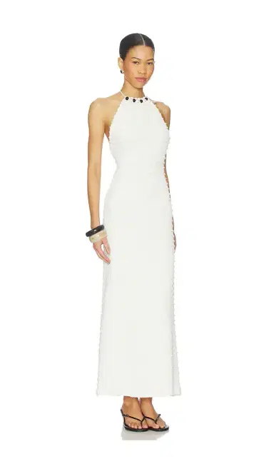 SEVEN WONDERS Adalee Ruffle Texture Maxi Dress | Thumbnail 2