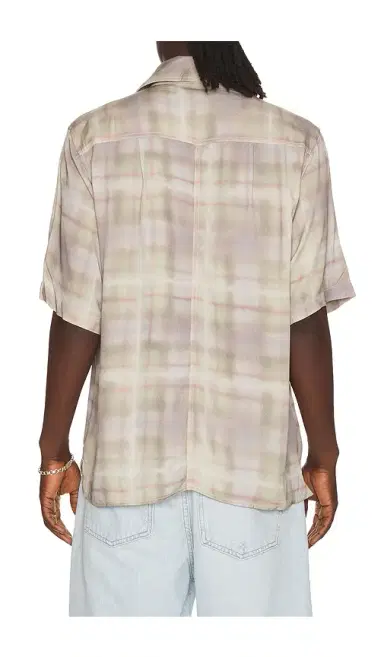 Jungles Airbrush Plaid Button Up Shirt | Thumbnail 2