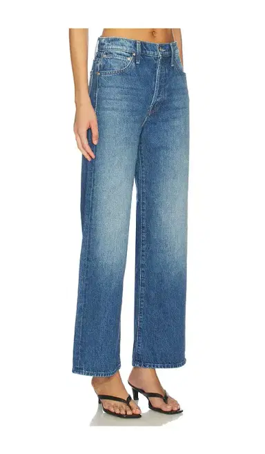 Mother The Dodger Button Flood Jeans | Thumbnail 2 Mother The Dodger Button Flood Jeans | Thumbnail 2