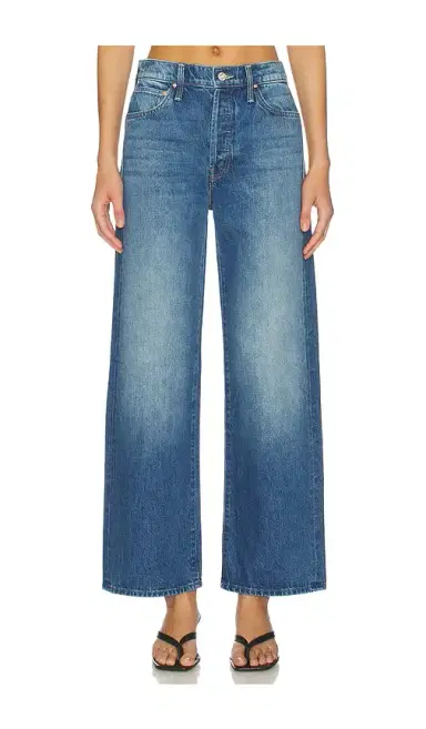 Mother The Dodger Button Flood Jeans | Thumbnail 1 Mother The Dodger Button Flood Jeans | Thumbnail 1