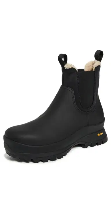 Loeffler Randall Tara Weather Boots Black/Cream | Thumbnail 1