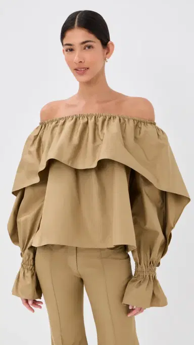 FRANÇOISE Sadie Blouse Beige | Thumbnail 2 FRANÇOISE Sadie Blouse Beige | Thumbnail 2