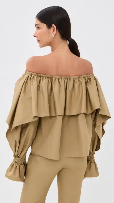 FRANÇOISE Sadie Blouse Beige | Thumbnail 3 FRANÇOISE Sadie Blouse Beige | Thumbnail 3