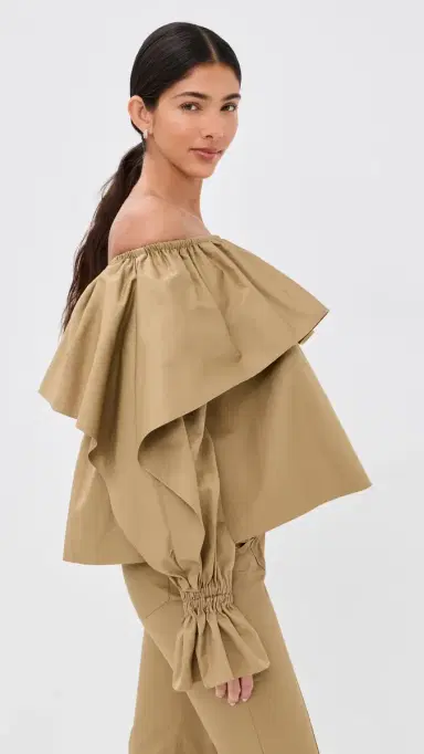 FRANÇOISE Sadie Blouse Beige | Thumbnail 4 FRANÇOISE Sadie Blouse Beige | Thumbnail 4
