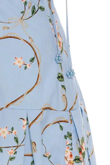 Agua by Agua Bendita Otono Navegante Midi Dress | Thumbnail 6