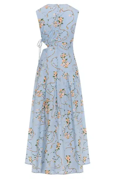 Agua by Agua Bendita Otono Navegante Midi Dress | Thumbnail 7