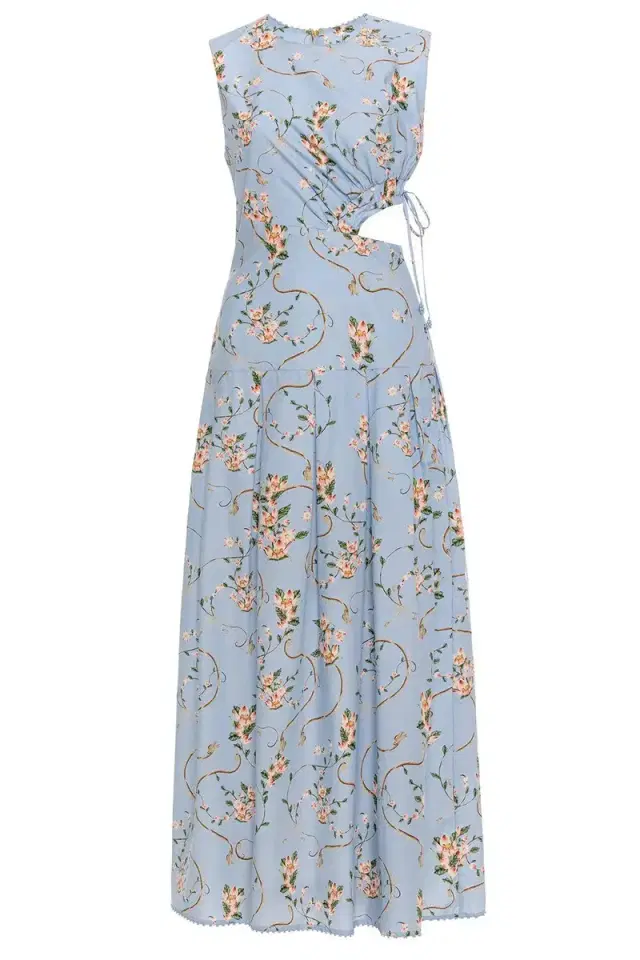 Agua by Agua Bendita Otono Navegante Midi Dress