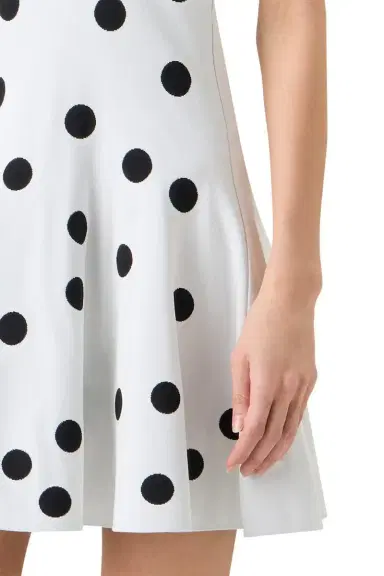 Akris punto Sleeveless Knit Flare Dress | Thumbnail 3