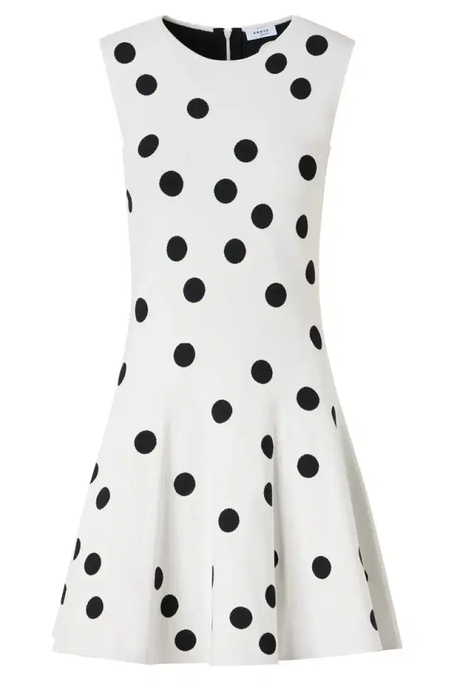 Akris punto Sleeveless Knit Flare Dress