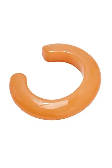 Lizzie Fortunato Tangerine Thin Ridge Cuff Bracelet | Thumbnail 1