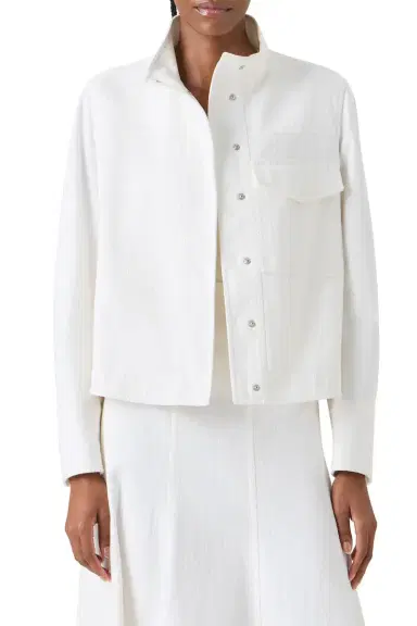 Akris punto Zip Front Pocket Jacket | Thumbnail 4
