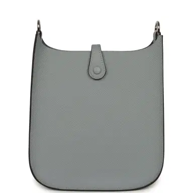 HERMÈS Hermes Evelyne Sellier TPM Gris Pantin Epsom Palladium Hardware | Thumbnail 4 HERMÈS Hermes Evelyne Sellier TPM Gris Pantin Epsom Palladium Hardware | Thumbnail 4