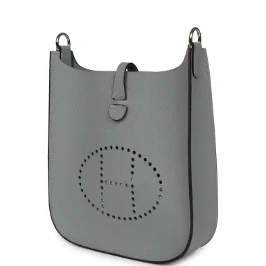 HERMÈS Hermes Evelyne Sellier TPM Gris Pantin Epsom Palladium Hardware | Thumbnail 5 HERMÈS Hermes Evelyne Sellier TPM Gris Pantin Epsom Palladium Hardware | Thumbnail 5