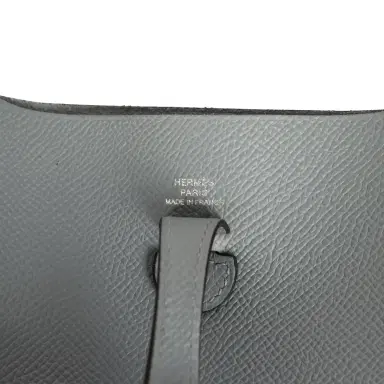 HERMÈS Hermes Evelyne Sellier TPM Gris Pantin Epsom Palladium Hardware | Thumbnail 7 HERMÈS Hermes Evelyne Sellier TPM Gris Pantin Epsom Palladium Hardware | Thumbnail 7