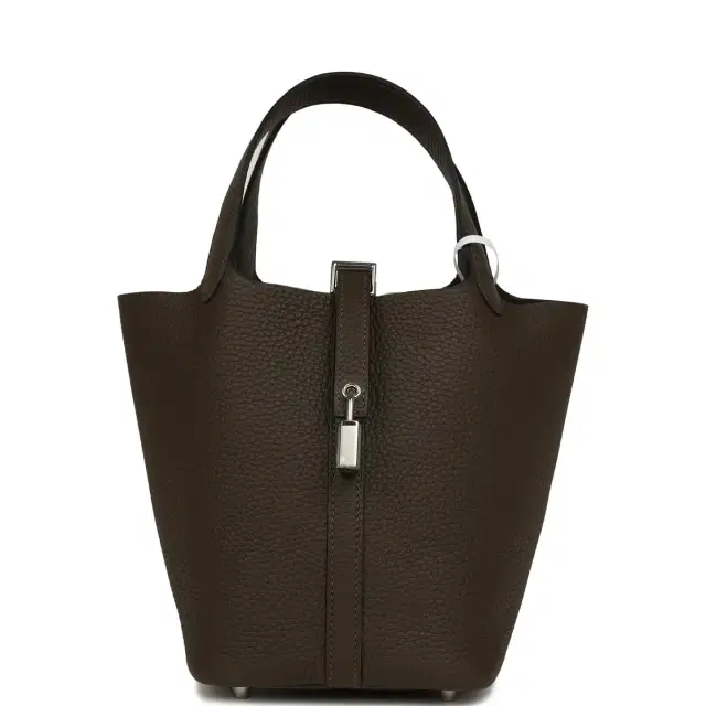 hermes Hermes Picotin Lock 18 Vert Loden Clemence Palladium Hardware