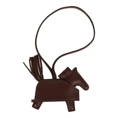 HERMÈS Hermes Rodeo Rock Bag Charm PM Terre Milo Lambskin Gold Hardware | Thumbnail 2 HERMÈS Hermes Rodeo Rock Bag Charm PM Terre Milo Lambskin Gold Hardware | Thumbnail 2