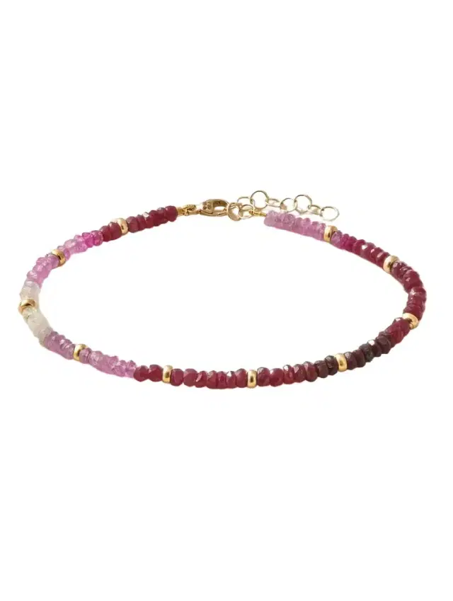 JIA JIA Arizona 14-karat Gold Ruby Bracelet