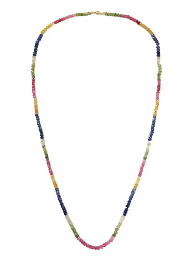 JIA JIA Arizona Jumbo 14-karat Gold Sapphire Necklace