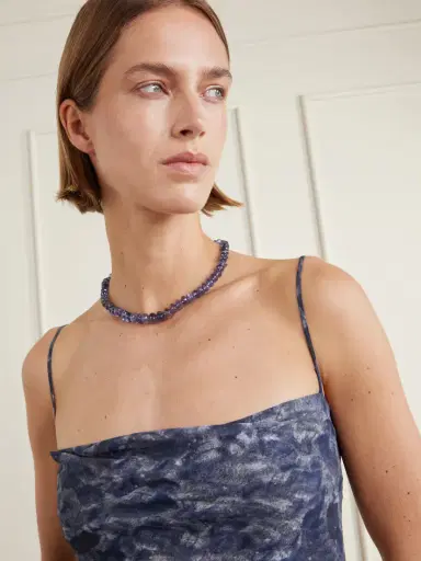 JIA JIA Oracle 14-karat Gold Iolite Necklace | Thumbnail 2