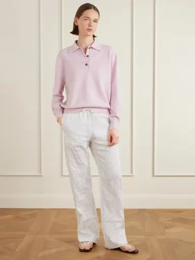 RÓHE Wool-blend Polo Sweater | Thumbnail 2 RÓHE Wool-blend Polo Sweater | Thumbnail 2