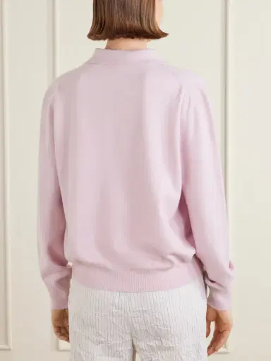 RÓHE Wool-blend Polo Sweater | Thumbnail 3 RÓHE Wool-blend Polo Sweater | Thumbnail 3