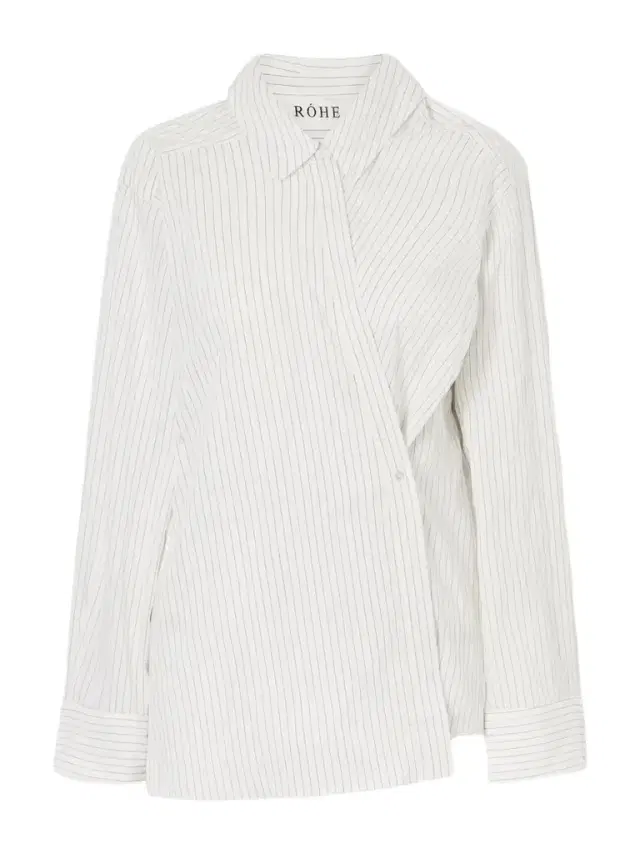 Striped Crepon Shirt