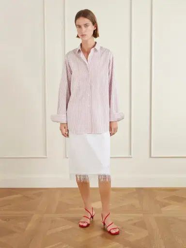 RÓHE Striped Cotton-poplin Shirt | Thumbnail 2 RÓHE Striped Cotton-poplin Shirt | Thumbnail 2