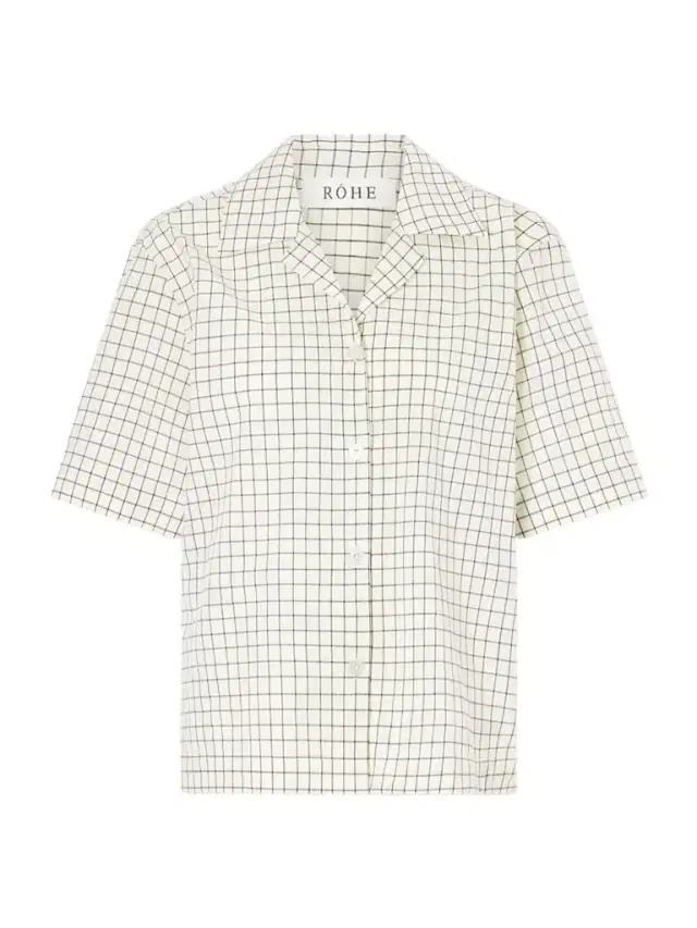 Checked Cotton-blend Shirt