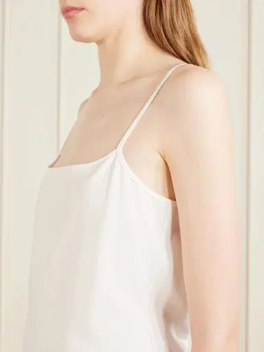 Khaite Moss Crinkled Cotton-jersey Camisole | Thumbnail 4
