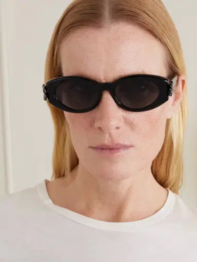 DIOR Eyewear Dior Clover B1i Oval Sunglasses - Unknown | Thumbnail 2