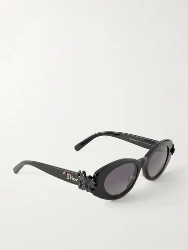 DIOR Eyewear Dior Clover B1i Oval Sunglasses - Unknown | Thumbnail 3
