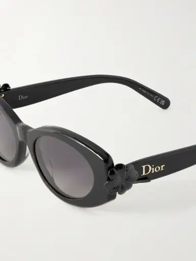 DIOR Eyewear Dior Clover B1i Oval Sunglasses - Unknown | Thumbnail 4