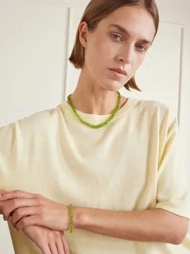 JIA JIA Oracle 14-karat Gold Peridot Necklace | Thumbnail 2 JIA JIA Oracle 14-karat Gold Peridot Necklace | Thumbnail 2